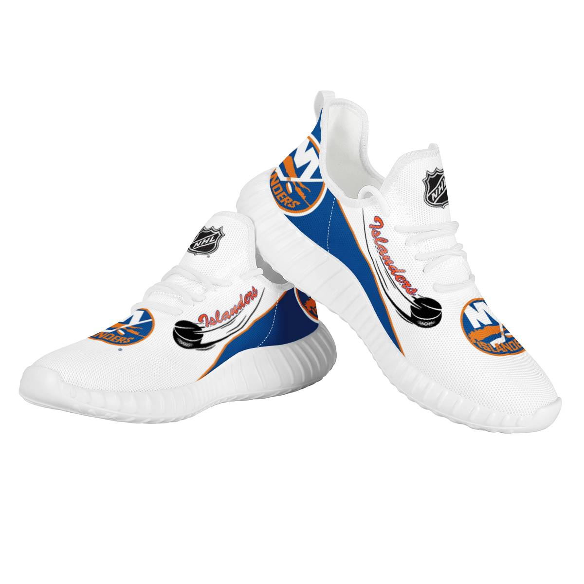 Women's NHL New York Islanders Mesh Knit Sneakers/Shoes 003